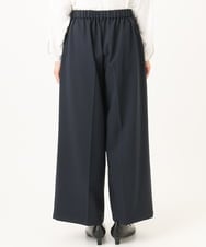 OLLDD05139 eur3(エウルキューブ) 【大きいサイズ/11号サイズあり/洗える/セットアップ対応】Wクロスワイドパンツ ネイビー(57)