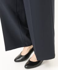 OLLDD05139 eur3(エウルキューブ) 【大きいサイズ/11号サイズあり/洗える/セットアップ対応】Wクロスワイドパンツ ネイビー(57)