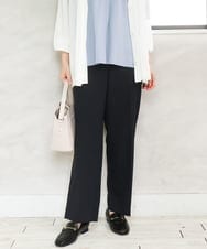 OLLED03139 eur3(エウルキューブ) 【大きいサイズ/11号サイズあり/セットアップ可能】ストレッチセンタープレスパンツ ネイビー