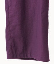OLLGA41119 eur3(エウルキューブ) 【大きいサイズ/接触冷感】コードピケソフトストレッチパンツ パープル(63)
