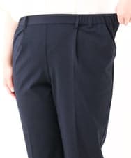 OLLHV32139 eur3(エウルキューブ) 【大きいサイズ/セットアップ対応】接触冷感カノコパンツ ネイビー(57)