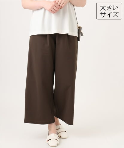 OLLID34099 eur3 【大きいサイズ】エアリーメッシュイージーパンツ