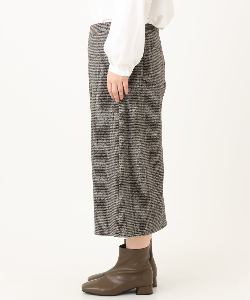 OLLLA20099 eur3(エウルキューブ) 【大きいサイズ】キュロットパンツ ダークブラウン(87)