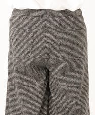 OLLLA20099 eur3(エウルキューブ) 【大きいサイズ】キュロットパンツ ダークブラウン(87)