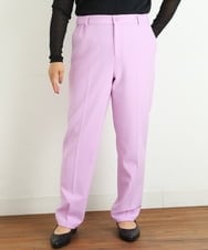 OLLLP02080 eur3(エウルキューブ) 【大きいサイズ】ロイヤルヒートテーパードパンツ ライトピンク(01)