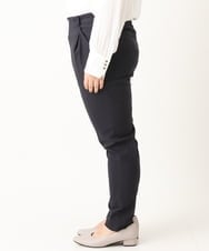 OLLLS12089 eur3(エウルキューブ) 【シリーズ累計販売1万5千枚！】【大きいサイズ】さらさらストレッチ裏起毛テーパードパンツ ネイビー(57)