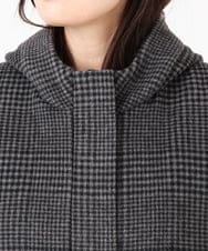OLUAD01349 eur3(エウルキューブ) 【大きいサイズ】ライトカシミヤウールコート モカ(84)