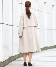 OLUBD09239 eur3(エウルキューブ) 【大きいサイズ】ノーカラートレンチコート ベージュ(82)