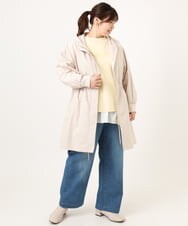 OLUCD01199 eur3(エウルキューブ) 【大きいサイズ】フィーディーコート グレージュ(89)