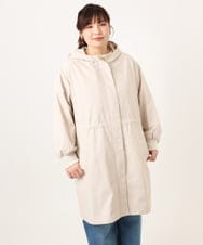 OLUCD01199 eur3(エウルキューブ) 【大きいサイズ】フィーディーコート グレージュ(89)