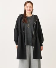 OLUCD01199 eur3(エウルキューブ) 【大きいサイズ】フィーディーコート ブラック(94)
