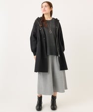 OLUCD01199 eur3(エウルキューブ) 【大きいサイズ】フィーディーコート ブラック(94)