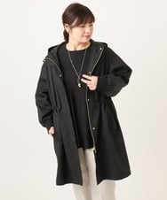 OLUCD01199 eur3(エウルキューブ) 【大きいサイズ】フィーディーコート ブラック(94)