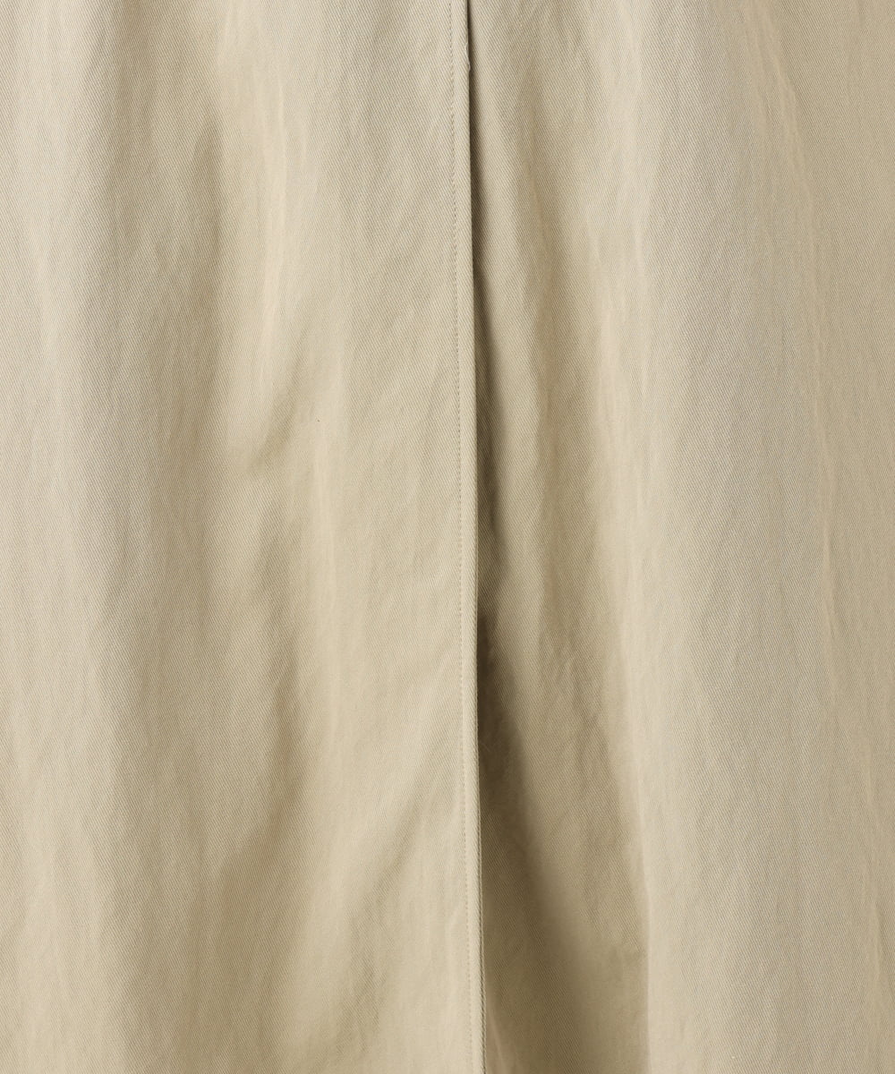 OLULA05199 eur3(エウルキューブ) 【大きいサイズ】ノーカラーロングコート ベージュ(82)