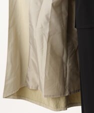 OLULA05199 eur3(エウルキューブ) 【大きいサイズ】ノーカラーロングコート ベージュ(82)