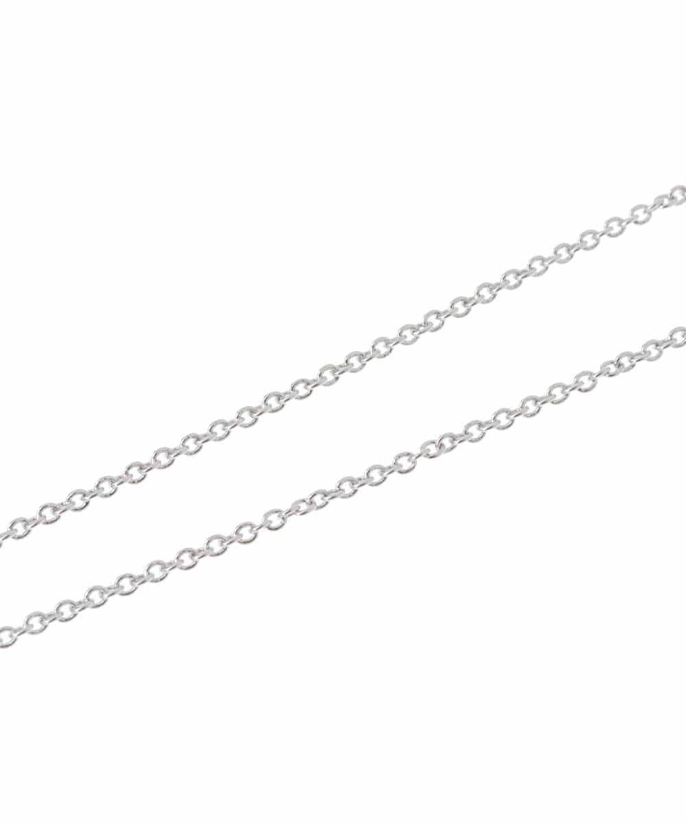 OZ2AS35030 eur3(エウルキューブ) ドロップモチーフデザインネックレス シルバー(96)