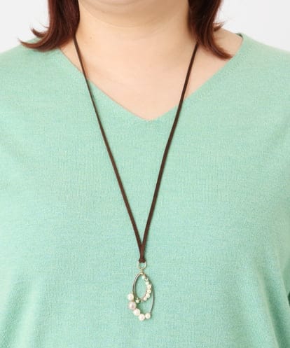 OZ2BD48039 eur3 パールビーズサークルネックレス
