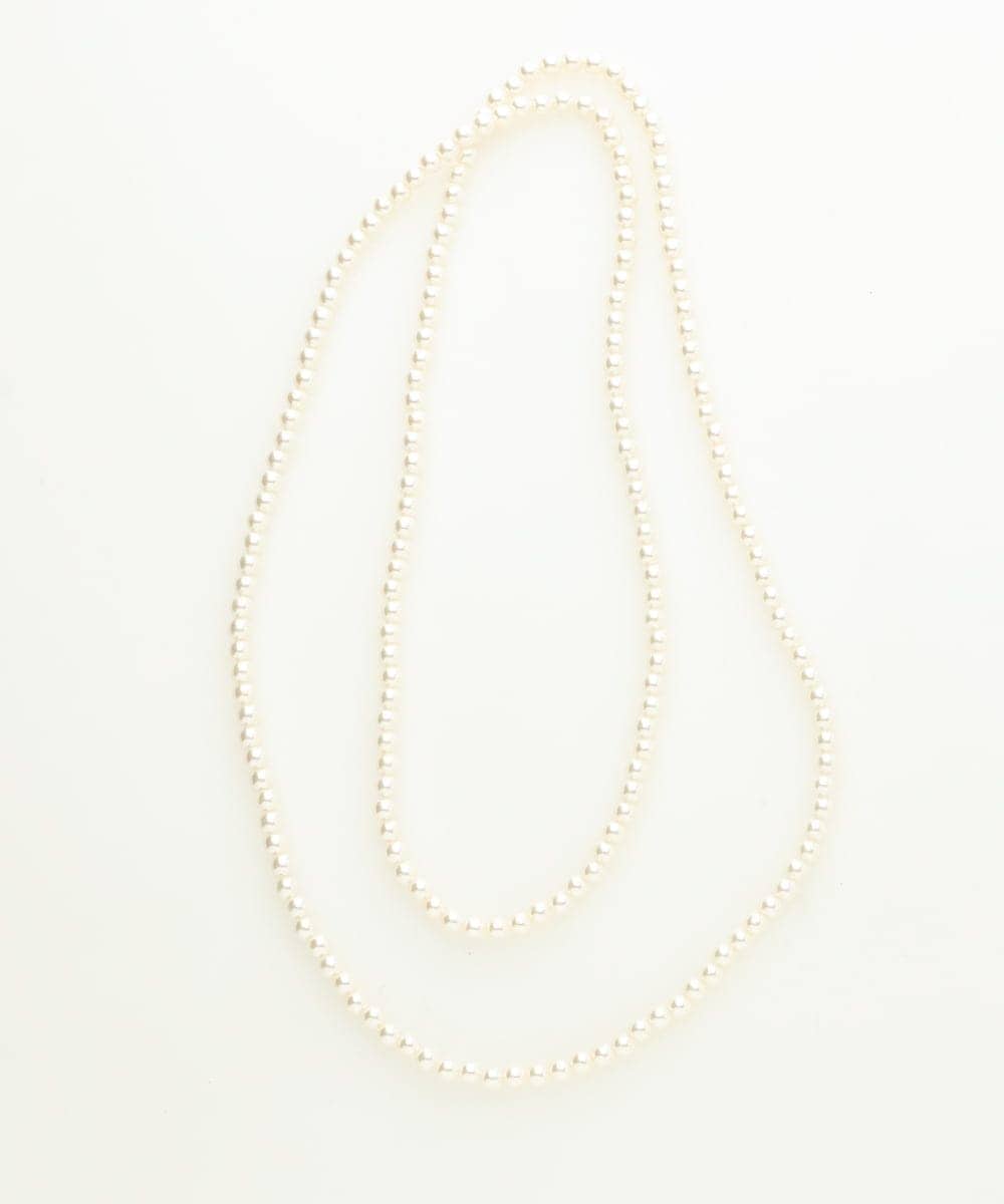 OZ2BS41040 eur3(エウルキューブ) ロングパールネックレス アイボリー(80)