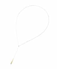 OZ2FD12039 eur3(エウルキューブ) メタルドロップチェーンステンレスネックレス ゴールド