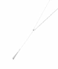 OZ2FD12039 eur3(エウルキューブ) メタルドロップチェーンステンレスネックレス シルバー