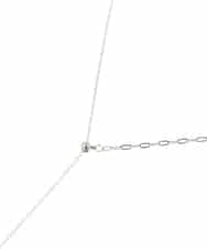 OZ2FD12039 eur3(エウルキューブ) メタルドロップチェーンステンレスネックレス シルバー