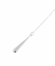 OZ2FD12039 eur3(エウルキューブ) メタルドロップチェーンステンレスネックレス シルバー