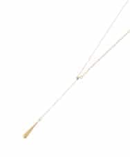 OZ2FD12039 eur3(エウルキューブ) メタルドロップチェーンステンレスネックレス シルバー