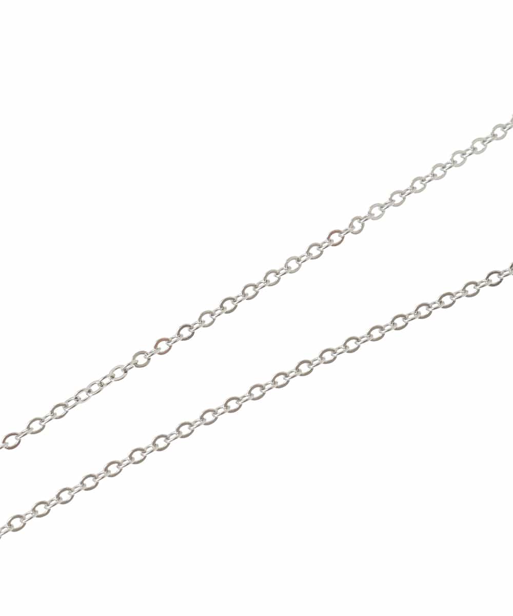 OZ2IA23039 eur3(エウルキューブ) ニュアンスモチーフデザインネックレス シルバー