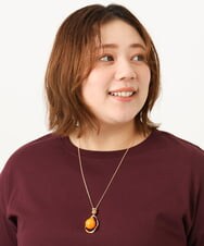 OZ2JA28039 eur3(エウルキューブ) サークル＆モチーフロングネックレス ゴールド