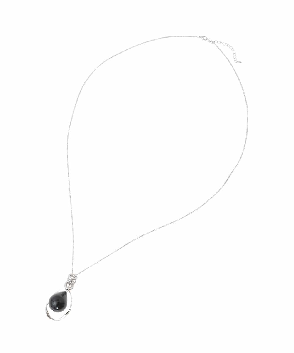 OZ2JA28039 eur3(エウルキューブ) サークル＆モチーフロングネックレス シルバー