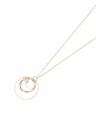 OZ2JA29039 eur3(エウルキューブ) サークルレイヤードネックレス シルバー