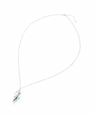 OZ2KA34039 eur3(エウルキューブ) 異素材モチーフチェーンネックレス シルバー