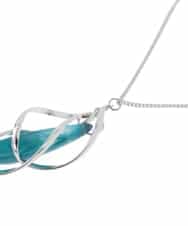 OZ2KA34039 eur3(エウルキューブ) 異素材モチーフチェーンネックレス シルバー