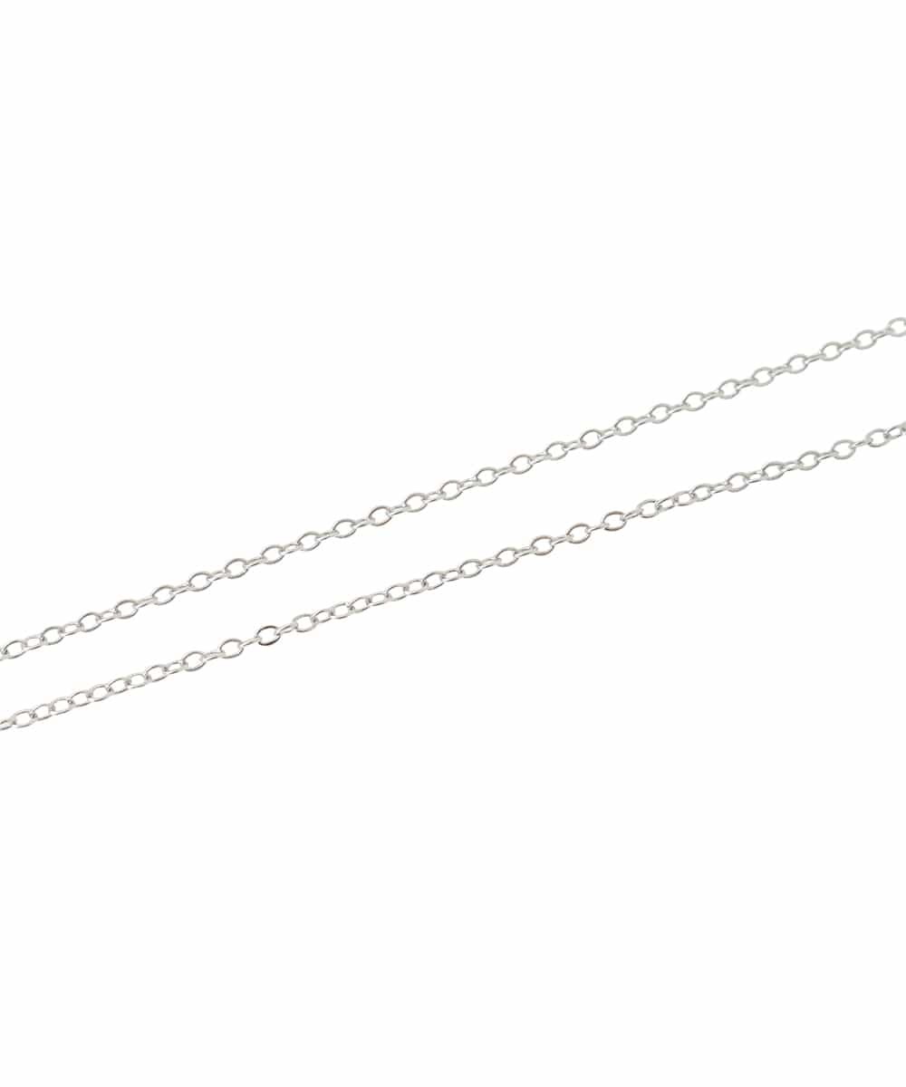 OZ2LA39039 eur3(エウルキューブ) Y字ネックレス シルバー