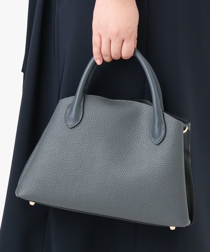 OZ5BD29089 eur3 【2WAY/通勤】レザー調コンパクトトートバッグ