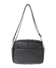 OZ5KA21089 eur3(エウルキューブ) ステッチスクエアショルダーバッグ ブラック(94)