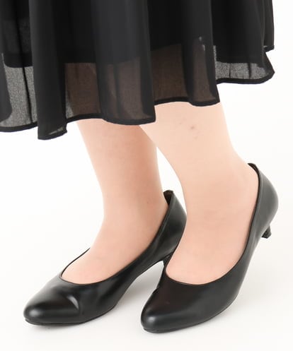 OZ6BA12089 eur3 【幅広さんOK！ワイズ3E】ベーシックデザインパンプス