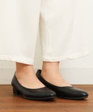 OZ6CS01080 eur3(エウルキューブ) 【幅広さんOK！ワイズ4E】ストレッチパンプス ブラック(94)