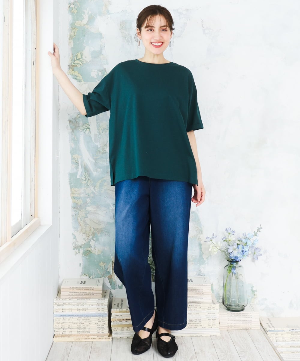 OZ6ED04079 eur3(エウルキューブ) 【la farfaコラボ】Vカットメッシュパンプス ブラック