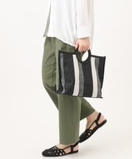 OZ6GD05089 eur3(エウルキューブ) カットワークレースアップパンプス ブラック