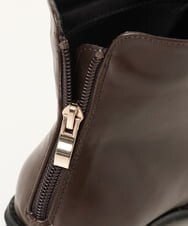OZ6KP09085 eur3(エウルキューブ) 【幅広さんOK！ワイズ4E】ショートブーツ ダークブラウン(87)