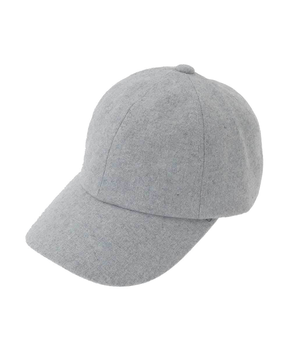 OZ7KA06049 eur3(エウルキューブ) ウールベーシックキャップ ライトグレー