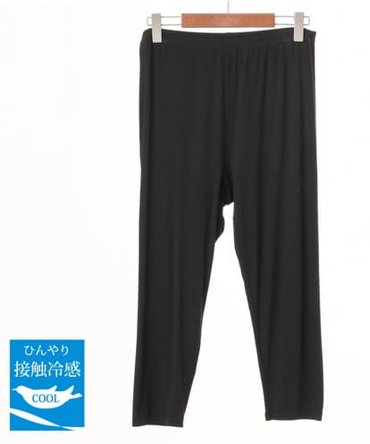 OZUGD04039 eur3 【大きいサイズ/接触冷感】7分丈レギンス