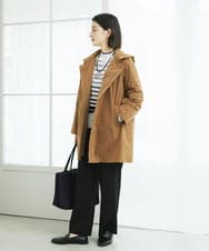 PF5AD01150 GEORGES RECH(小さいサイズ)(メゾン ドゥ サンク) ロゴニットトートバッグ ブラウン系