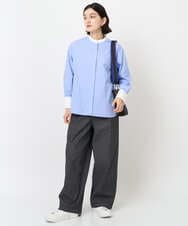 PF5AD02130 GEORGES RECH(小さいサイズ)(メゾン ドゥ サンク) ロゴニットミニショルダーバッグ ブラック系