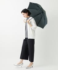 PFYGD30100 GEORGES RECH(小さいサイズ)(メゾン ドゥ サンク) [防水/撥水/晴雨兼用]バンブーロゴ刺繍日傘 カーキ