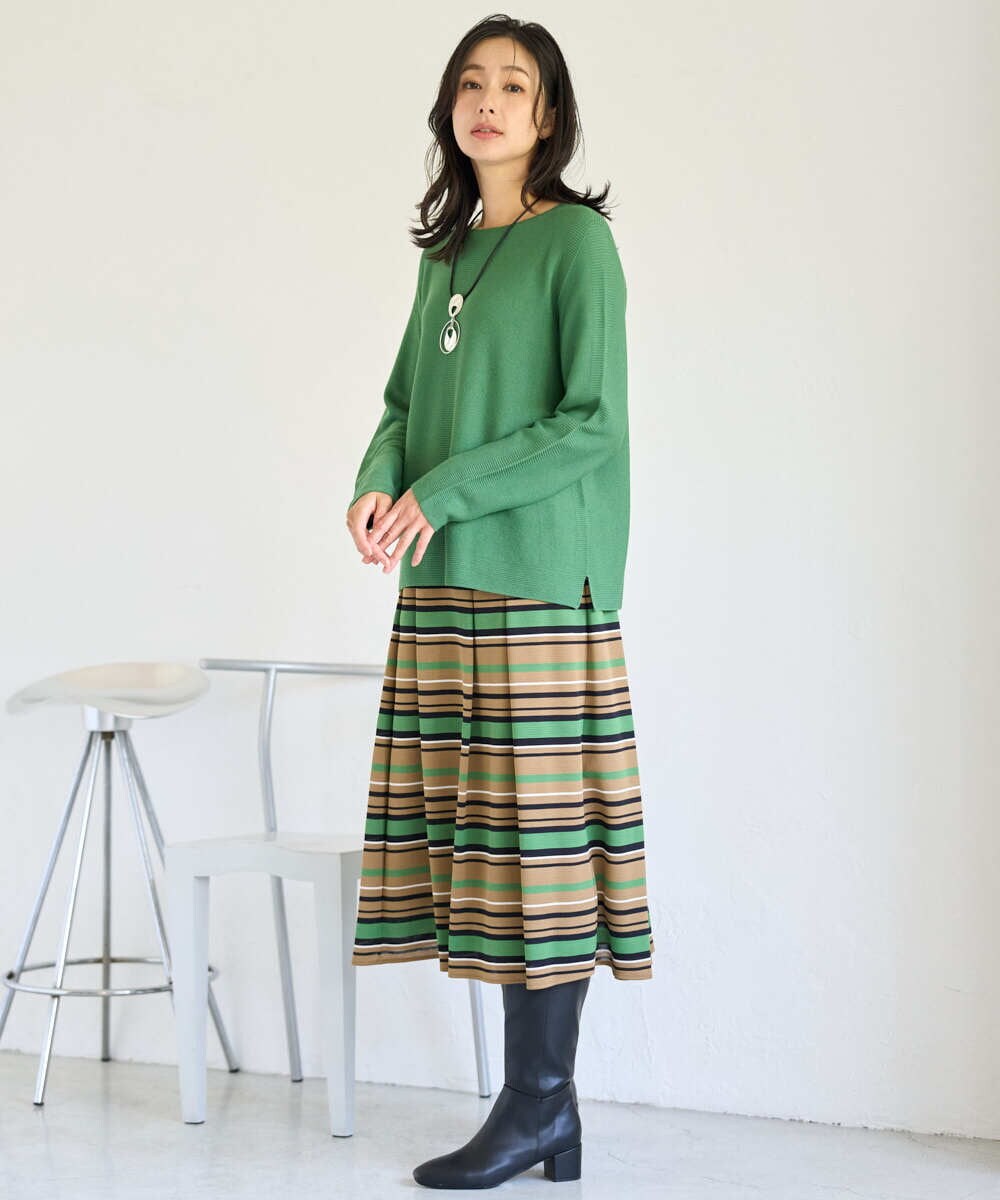 PG2AG13130 GEORGES RECH(ジョルジュ・レッシュ)  [日本製]サークルネックレス ブラック