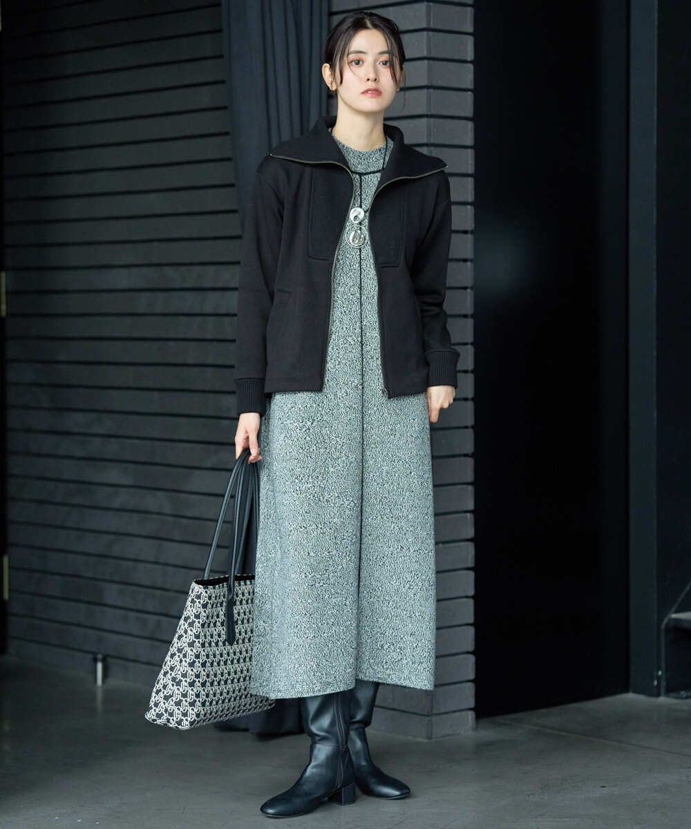 PG2AG13130 GEORGES RECH(ジョルジュ・レッシュ)  [日本製]サークルネックレス ブラック