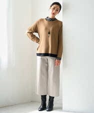 PG2AG14110 GEORGES RECH(ジョルジュ・レッシュ)  [日本製]ラリエットチェーンネックレス ブラック