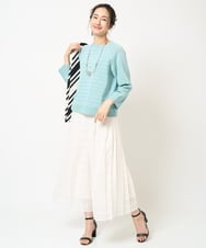 PG2EB14078 GEORGES RECH(ジョルジュ・レッシュ) サークルラインメタルネックレス シルバー